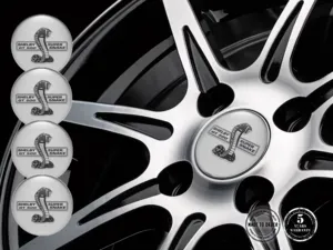 Shelby Adesivo Cupola Stile Loghi Ruota Esclusivi